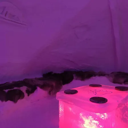 Snowlounge Aurorahut Glass Igloos & Ice Hotelli